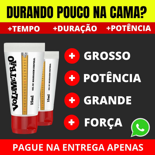 🔥 Volumetrão – O Gel Vasodilatador Potente para Máximo Desempenho! 🔥 - 💥 COMPRE 1 E LEVE 2! 💥